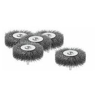 Brosses circulaires sur tige Fil d’acier 0,30 mm, ⌀ brosse D<sub>1</sub>×largeur de garnissage L<sub>1</sub>: 70X16mm